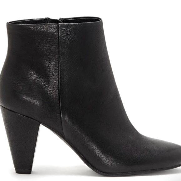 Lucky Brand LK-Sairio Ankle Booties 6.5 black leather - Picture 2 of 7